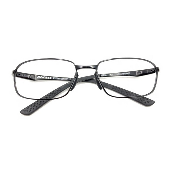 Nike Avid EV0569 001 Dark Gunmetal Gray Red Wrap Sunglasses Frames 61-16 135 - Picture 12 of 12